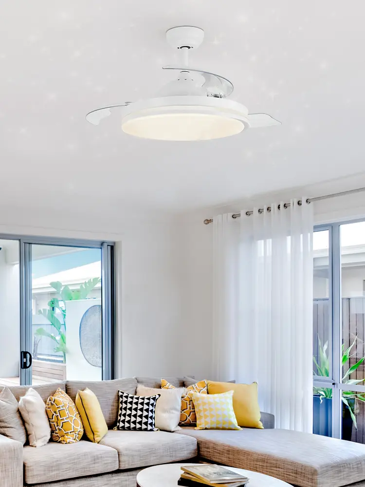 Deckenventilator im Sommer: Kühlung ohne Klimaanlage